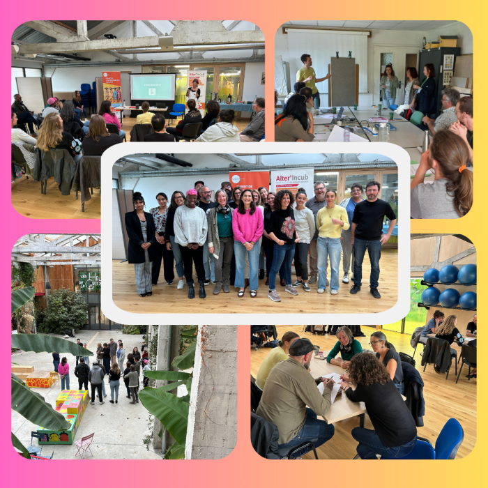 Mosaïque 22 : promo ALter'Incub 2025-2026 Promo 22 Alter'Incub Occitanie